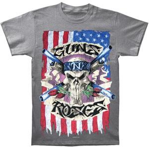 GUNS N ROSES - American Flag - pánske tričko