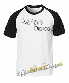 THE VAMPIRE DIARIES - Logo 2 - dvojfarebné pánske tričko