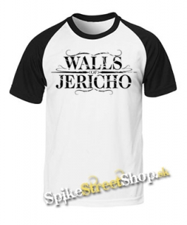WALLS OF JERICHO - Logo - dvojfarebné pánske tričko