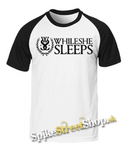 WHILE SHE SLEEPS - Logo - dvojfarebné pánske tričko