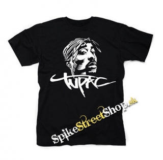 2 PAC - Portrait - čierne detské tričko