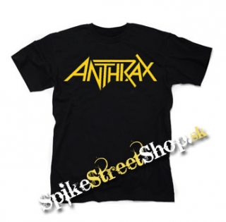 ANTHRAX - Logo - čierne detské tričko