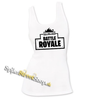 FORTNITE BATTLE ROYALE - Ladies Vest Top - biele