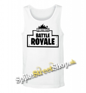 FORTNITE BATTLE ROYALE - Mens Vest Tank Top - biele