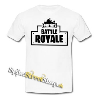 FORTNITE BATTLE ROYALE - biele pánske tričko