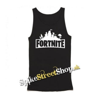 FORTNITE - Logo - Mens Vest Tank Top - čierne