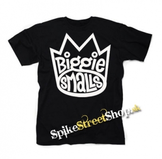 BIGGIE SMALLS - Logo - čierne detské tričko