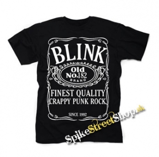 BLINK 182 - Jack Daniels Motive - čierne detské tričko
