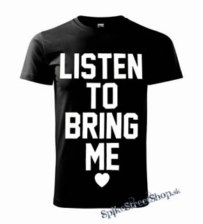 BRING ME THE HORIZON - Listen To Bring Me - čierne detské tričko