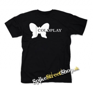 COLDPLAY - Butterfly Logo - čierne detské tričko