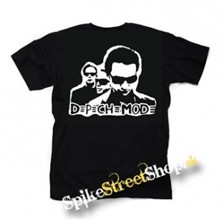 DEPECHE MODE - Logo & Band - čierne detské tričko