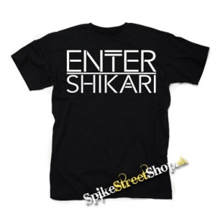 ENTER SHIKARI - Logo - čierne detské tričko