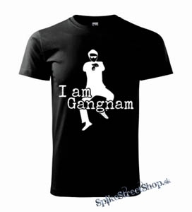 I AM GANGNAM - čierne detské tričko
