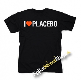 I LOVE PLACEBO - čierne detské tričko