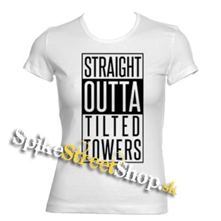 FORTNITE - Straight Outta Tilted Towers - biele dámske tričko
