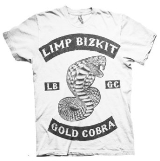 LIMP BIZKIT - Cobra Patches White - pánske tričko