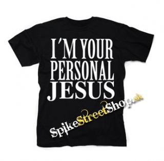 I´M YOUR PERSONAL JESUS - čierne detské tričko