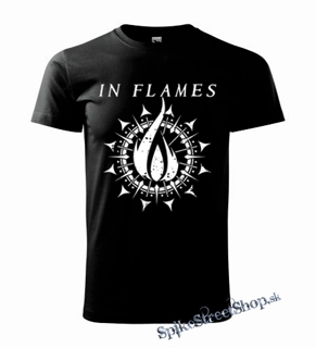 IN FLAMES - Sign - čierne detské tričko
