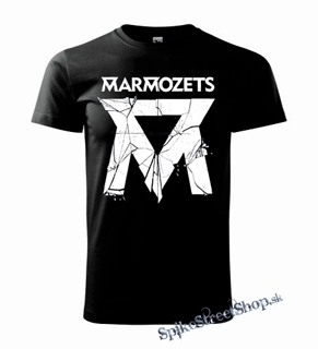 MARMOZETS - Smashed Logo - čierne detské tričko