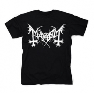 MAYHEM - Logo. - čierne detské tričko