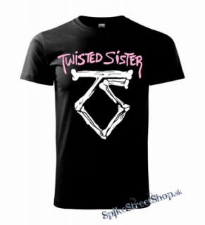 TWISTED SISTER - Logo - čierne detské tričko