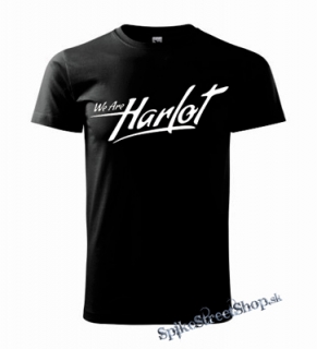 WE ARE HARLOT - Logo - čierne detské tričko