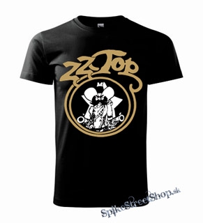 ZZ TOP - Gold Man - čierne detské tričko