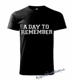 A DAY TO REMEMBER - čierne detské tričko