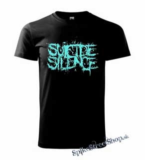 SUICIDE SILENCE - Turquoise Logo - čierne detské tričko