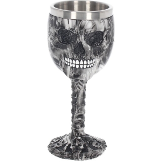 GOTHIC COLLECTION - Soul Skull Goblet 18cm - čaša