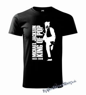 MICHAEL JACKSON - King Of Pop - čierne detské tričko