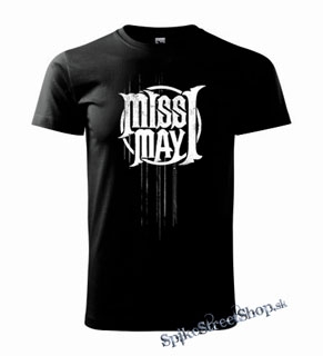 MISS MAY I - Logo - čierne detské tričko