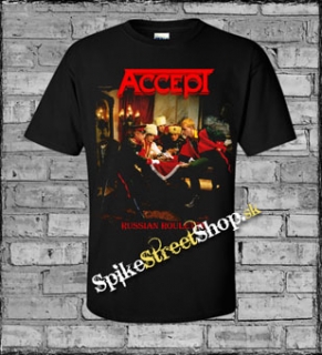 ACCEPT - Russian Roulette  - čierne detské tričko