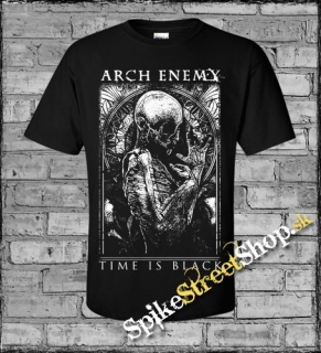 ARCH ENEMY - Time is Black - White - čierne detské tričko