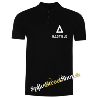 BASTILLE - Logo - čierna pánska polokošeľa