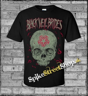 BLACK VEIL BRIDES - Skull - čierne detské tričko