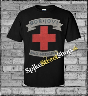 BON JOVI - Cross - čierne detské tričko