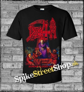 DEATH - Scream Bloody Gore - čierne detské tričko