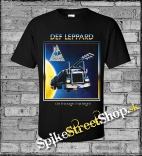 DEF LEPPARD - On Through The Night - čierne detské tričko