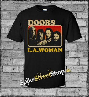 DOORS - LA Woman - čierne detské tričko