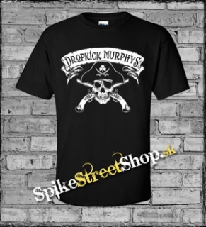 DROPKICK MURPHYS - Pirate Skull - čierne detské tričko