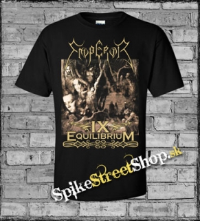 EMPEROR - IX Equilibrium - čierne detské tričko
