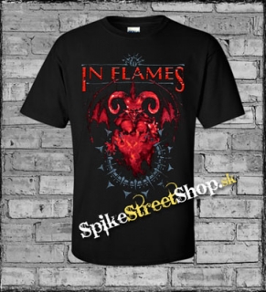 IN FLAMES - Baphomet - čierne detské tričko