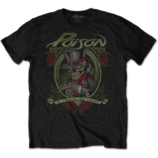 POISON - We Trust - čierne pánske tričko