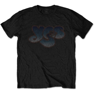 YES - Vintage Logo - čierne pánske tričko