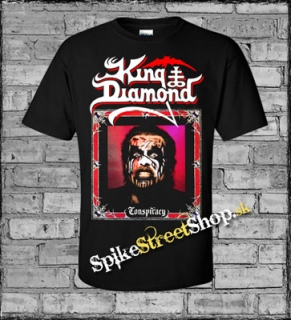 KING DIAMOND - Conspiracy - čierne detské tričko