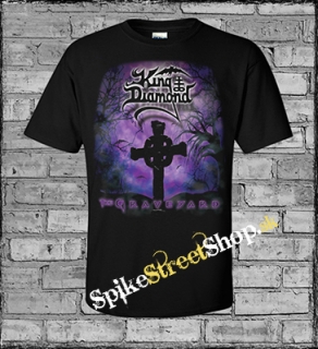 KING DIAMOND - Graveyard - čierne detské tričko