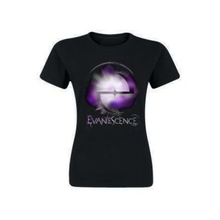 EVANESCENCE - Glare - čierne dámske tričko (Skinny Fit)