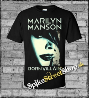 MARILYN MANSON - Born Villain - čierne detské tričko