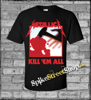 METALLICA - Kill Em All - čierne detské tričko